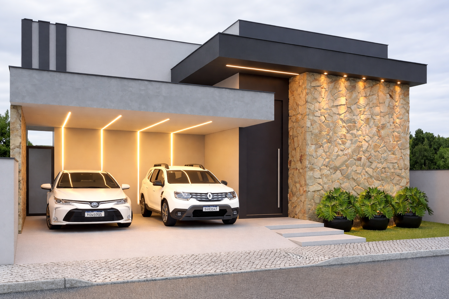 Casa Térrea em condominio no Clube dos 100